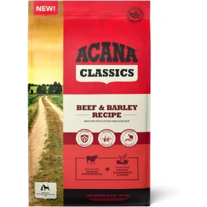 Acana Classics Beef and Barley Dry Dog Food 22.5lb