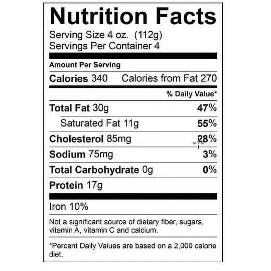 All Natural* 73% Lean/27% Fat Ground Beef, 1 lb Roll