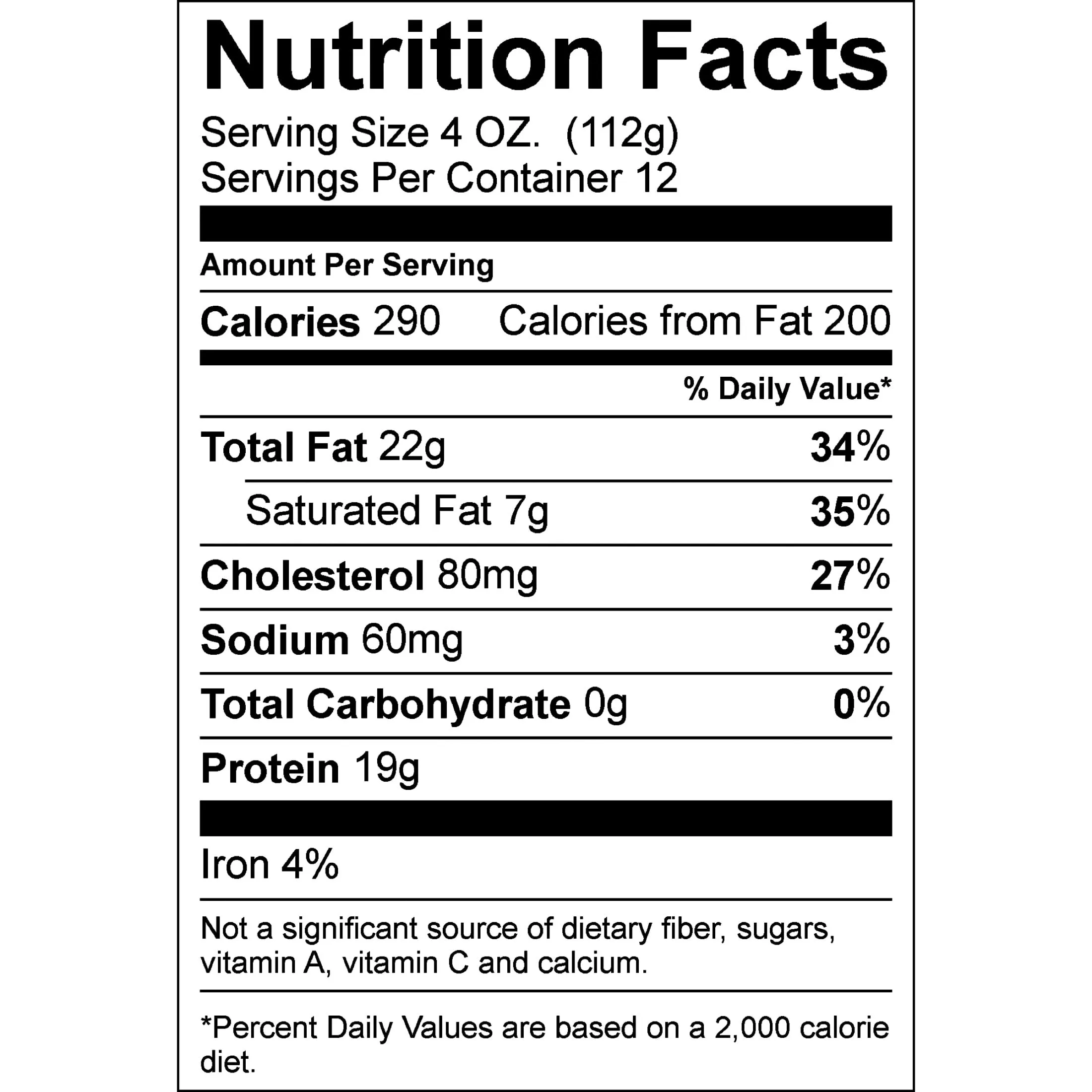 All Natural* 80% Lean/20% Fat Ground Beef Chuck, 3 lb Roll