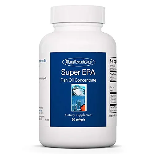 Allergy Research Group - Super EPA - Omega 3 Fish Oil 60 Softgels