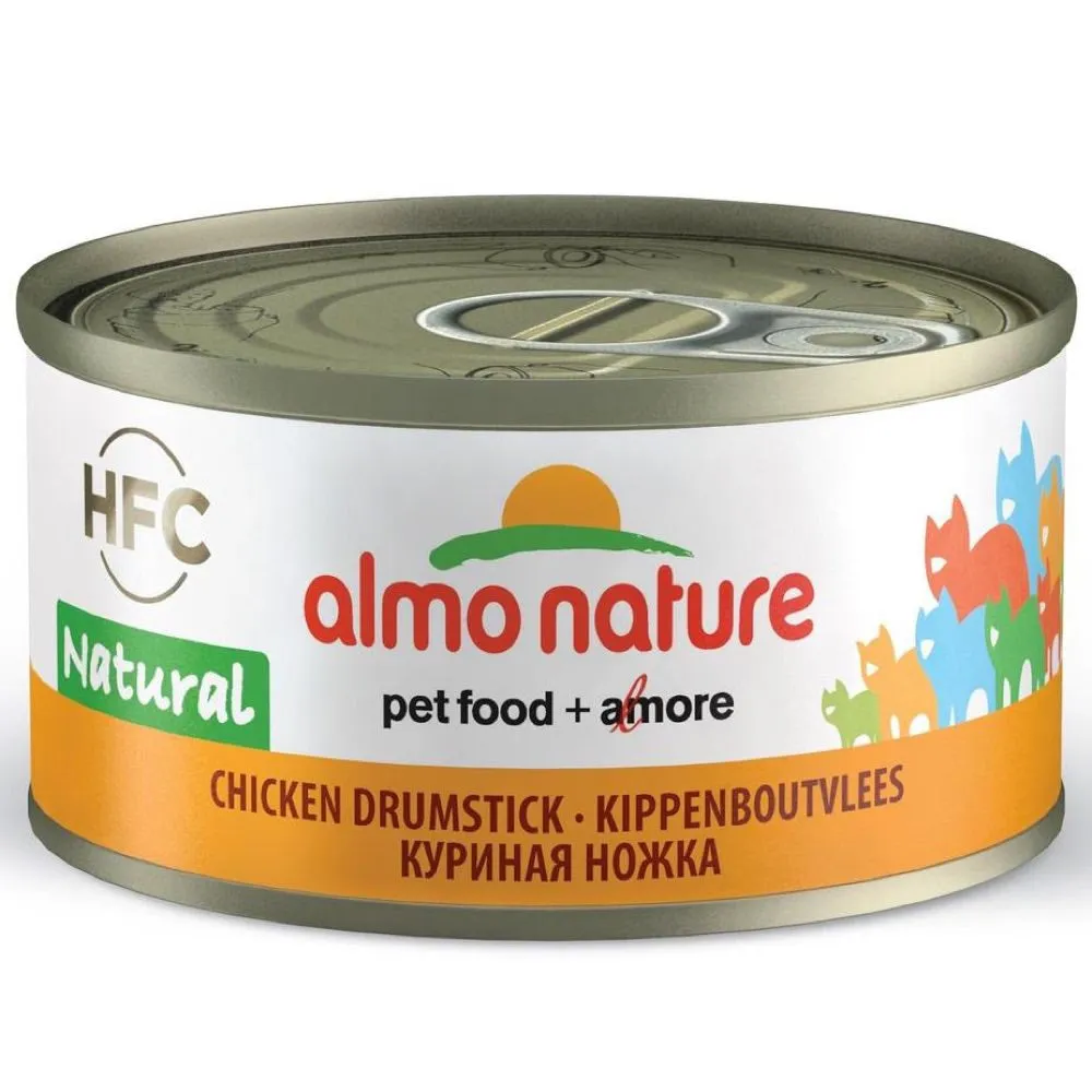 Almo Nature HFC Natural Chicken Drumstick Canned Cat Food 70g