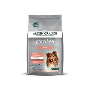 Arden Grange Grain Free Adult Salmon & Superfoods 12kg Dry Dog Food