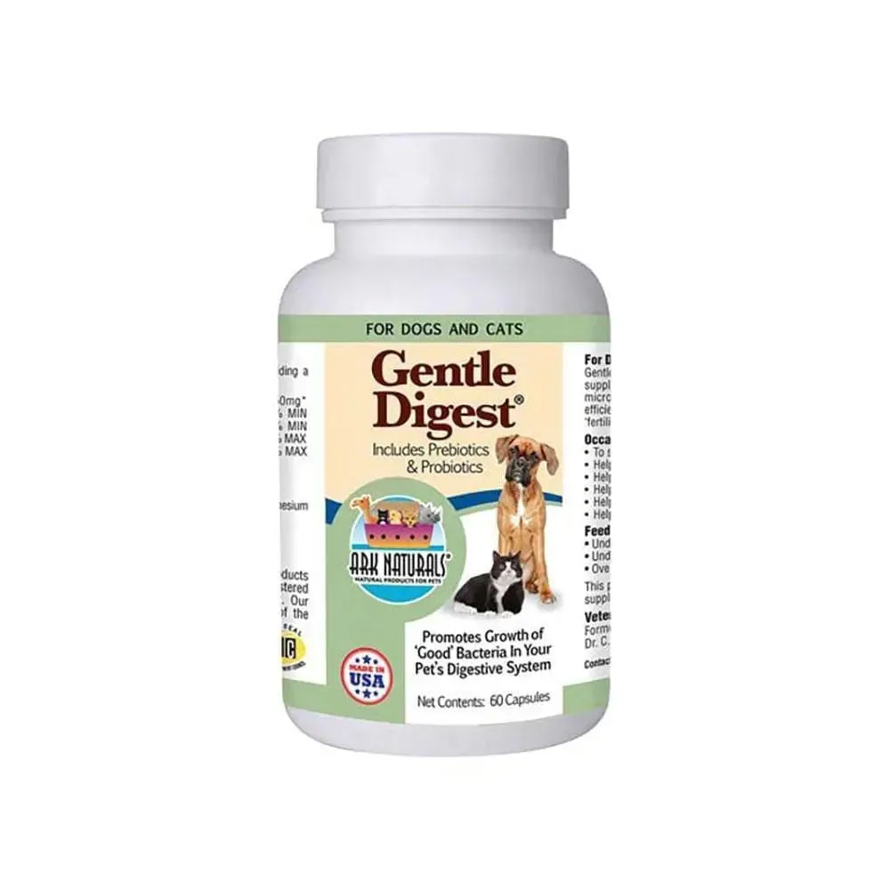 Ark Naturals® Gentle Digest Capsules for Cat & Dog 60 Count