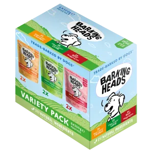 Barking Heads Variety 6x300g Pouches