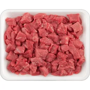 Beef Stew Meat Family Pack, 2.00 - 2.51 lb Tray