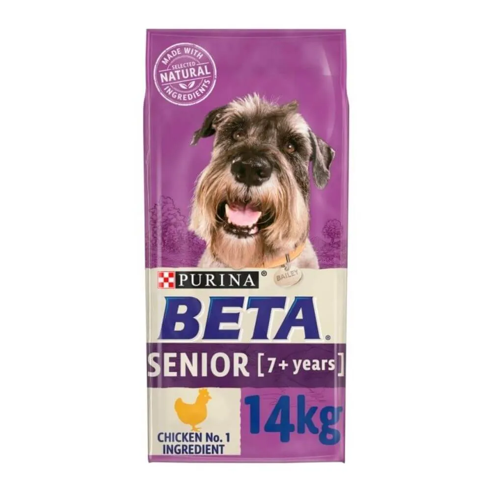 Beta Senior with Chicken Dog Food 14kg