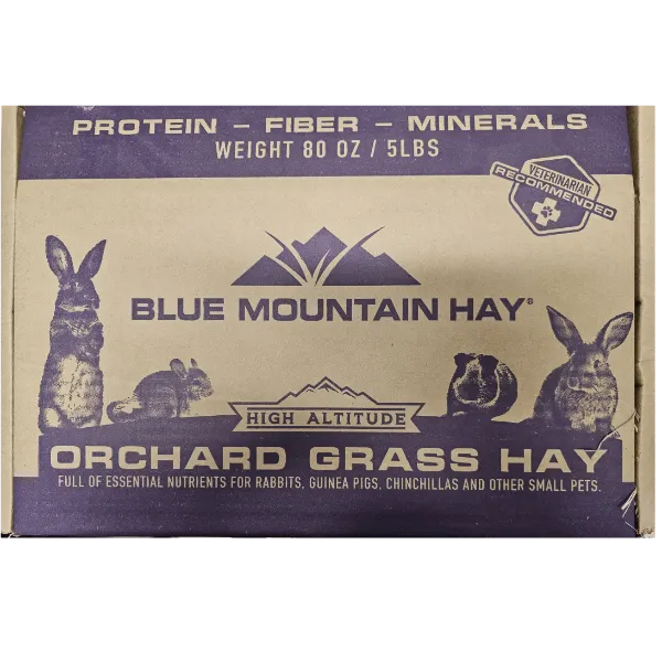 Blue Mountain Hay High-Altitude Orchard Grass Hay