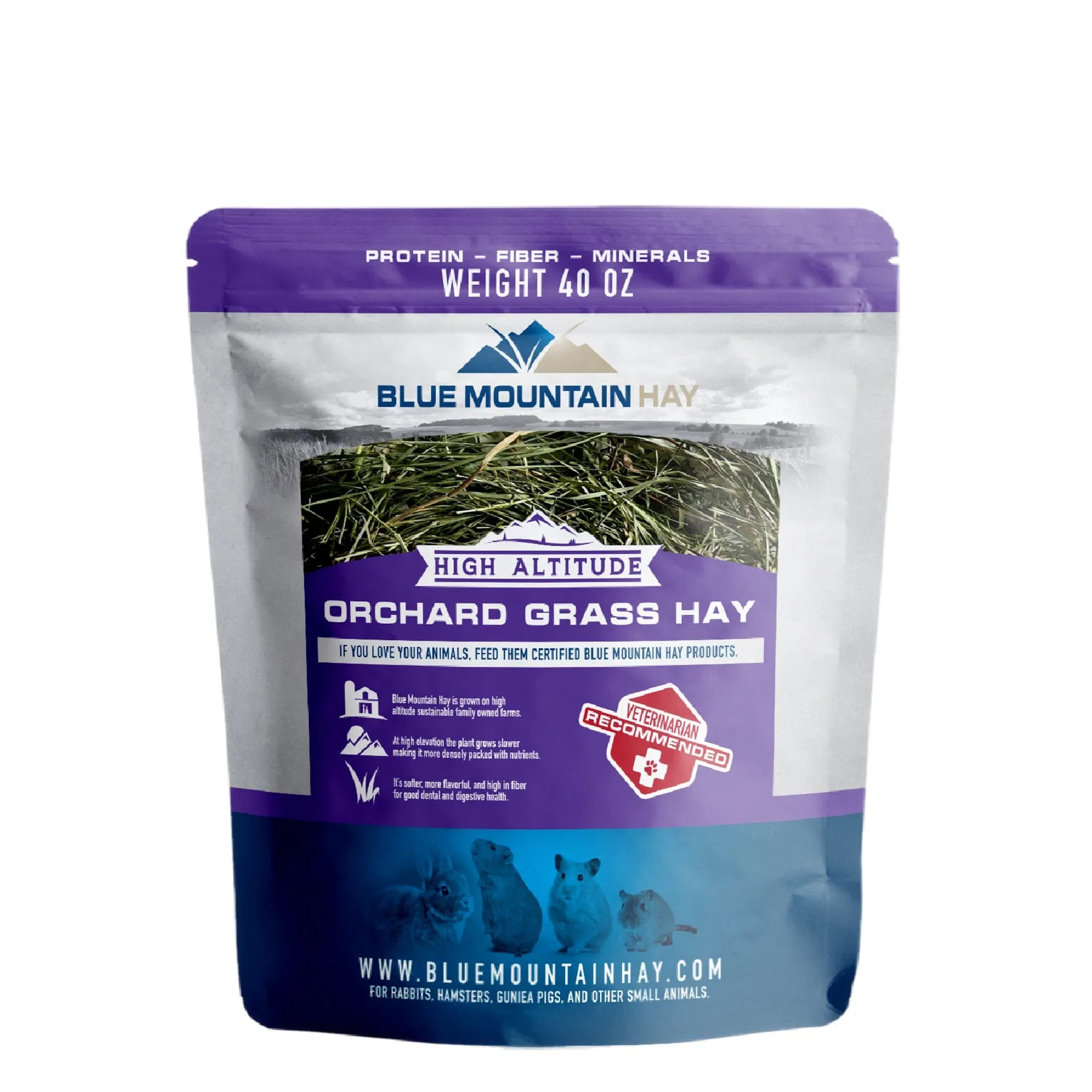 Blue Mountain Hay High-Altitude Orchard Grass Hay