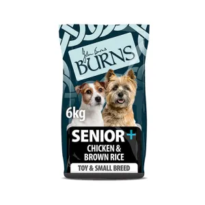 Burns Senior  Toy & Small Breed Chicken & Rice 6kg Dry Dog Food