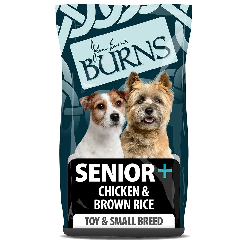 Burns Toy & Small Breed Original | Holistic Gluten Free Dry Dog Food | Senior   | Chicken & Brown Rice