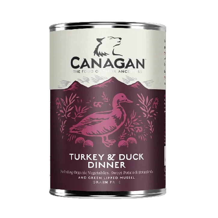 Canagan Turkey & Duck Dinner Tin 400g