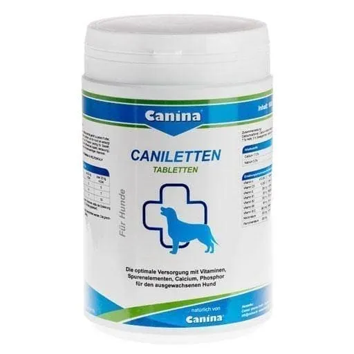 CANILETTEN dog vitamins and mineral supplements