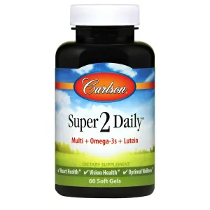 Carlson Super 2 Daily Softgels