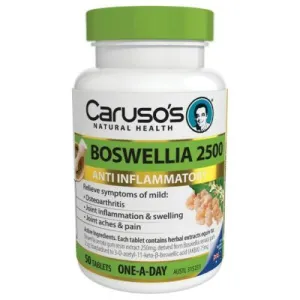 Caruso's Boswellia 2500 Tablets 50