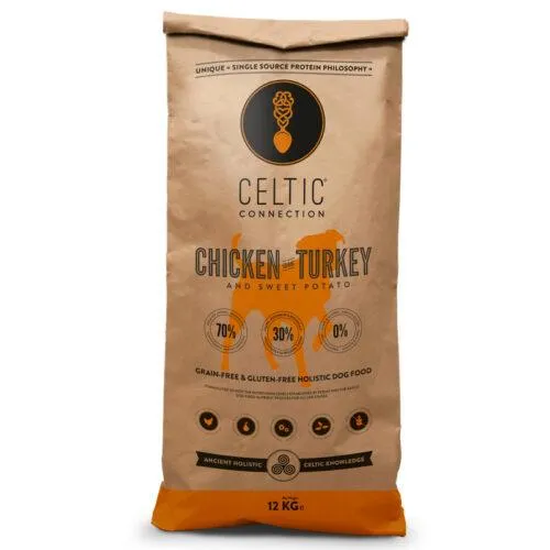 Celtic Connection Chicken with Turkey & Sweet Potato Grain Free Dry Dog Food