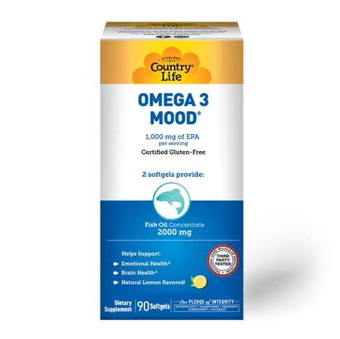 Country Life Omega 3 Mood 90 Softgels