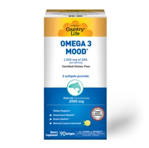 Country Life Omega 3 Mood 90 Softgels