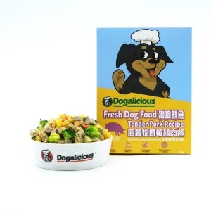 Dogalicious - Frozen Fresh Made Tender Pork Recipe Dog Food