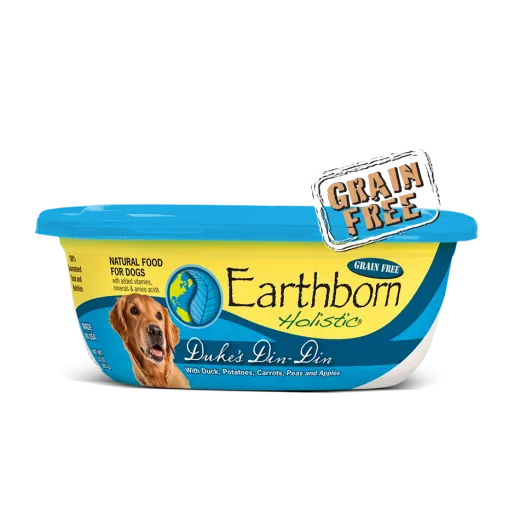 Earthborn Moist Grain Free Duke's Din Din Stew Wet Dog Food