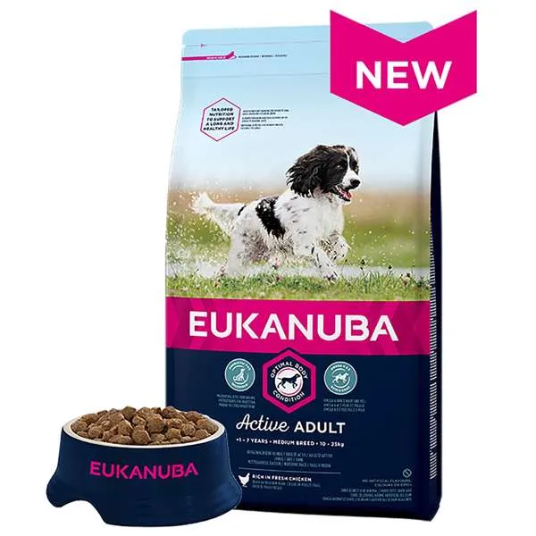 Eukanuba Adult Medium Breed Fresh Chicken