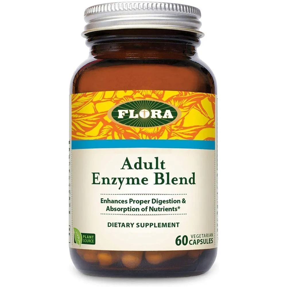 Flora Adult Enzyme 60 Capsules