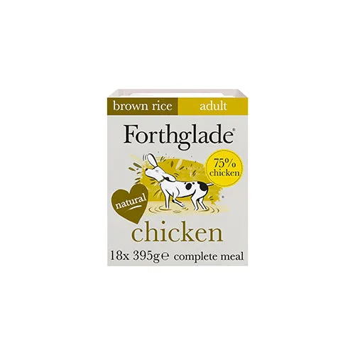 Forthglade Adult Chicken with Brown Rice & Vegetables 18 x 395g