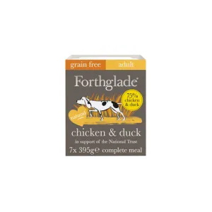 Forthglade Gourmet Adult Grain Free Chicken & Duck 7x 395g