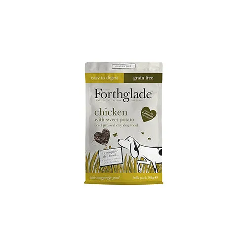 Forthglade Grain Free Chicken Dry Cold Pressed 10kg Dry Dog Food