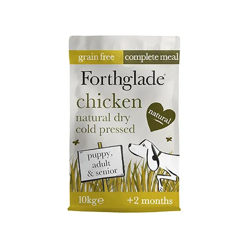 Forthglade Grain Free Chicken Dry Cold Pressed 10kg Dry Dog Food