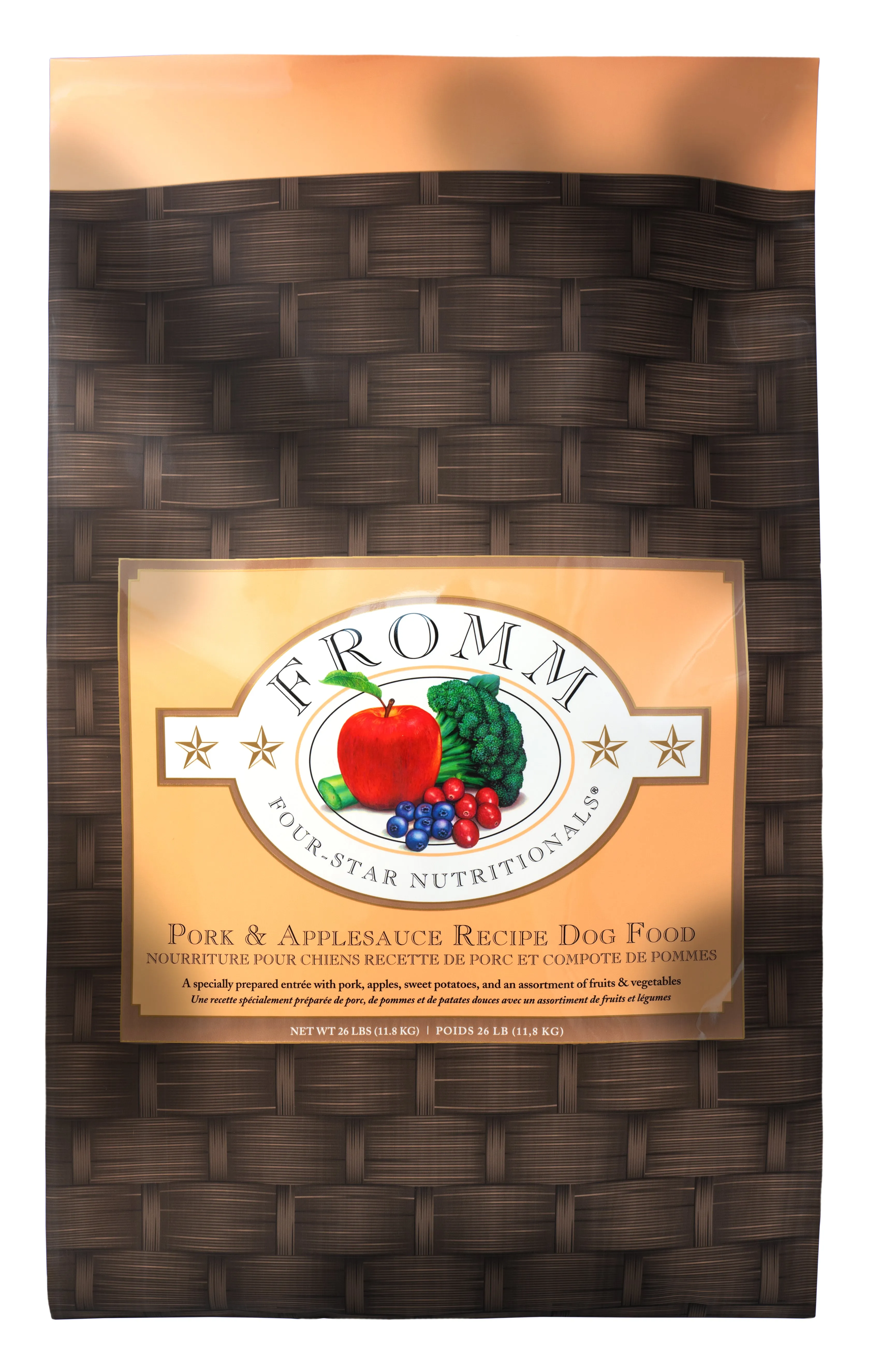 Fromm - Four-Star Pork & Applesauce - Dry Dog Food - Various Sizes