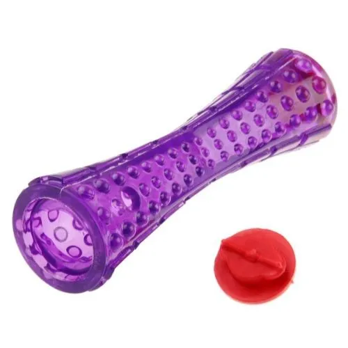 GiGwi Treats Dispenser Durable Stick Transparent Purple