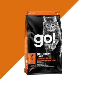 Go! Solutions Skin & Coat Care Grain-Free Salmon Recipe Dry Cat Food