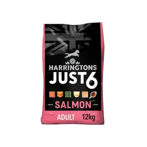 Harringtons Adult Dog Just 6 Salmon 12kg Dry Dog Food