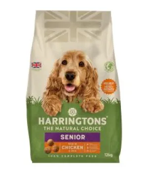 Harringtons Complete Chicken Rice Senior Dry Food - 12KG