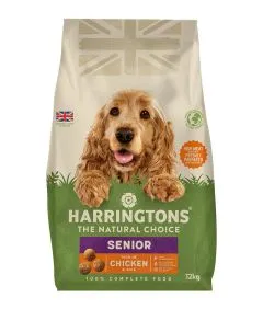 Harringtons Complete Chicken Rice Senior Dry Food - 12KG