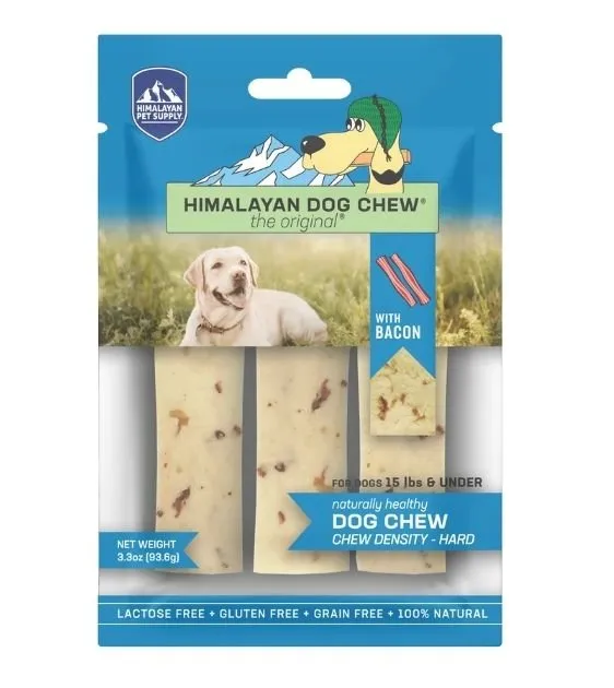 Himalayan Pet Supply The Original Cheese Bacon Flavour Chew Dog Treats (Hard Density)