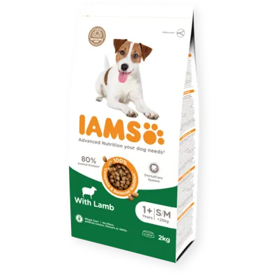 Iams Vitality Dry Dog Food Adult Small & Medium Breed Lamb 12kg