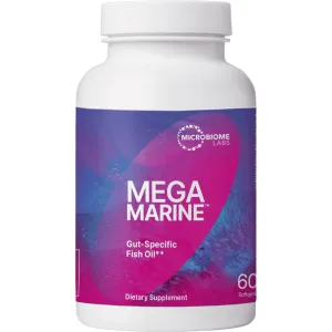 MegaMarine 60 softgels by Microbiome Labs