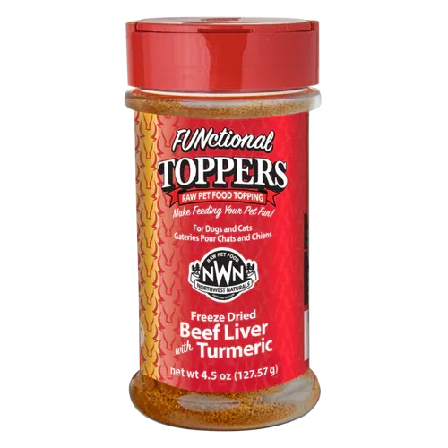 Northwest Naturals -Beef Liver with Turmeric Functional Topper - 4.5 oz