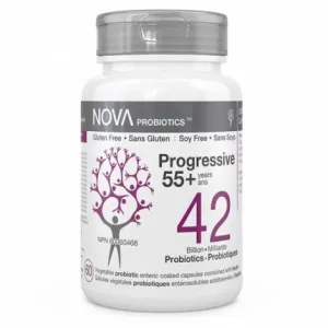 Nova probiotics - progressive 55   42b - 60 vcaps