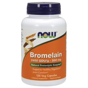 Now Foods Bromelain 500mg 120 Vege Caps