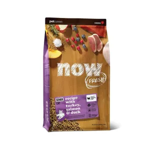 Now Fresh - Grain Free Senior Cat Food - Turkey, Salmon & Duck