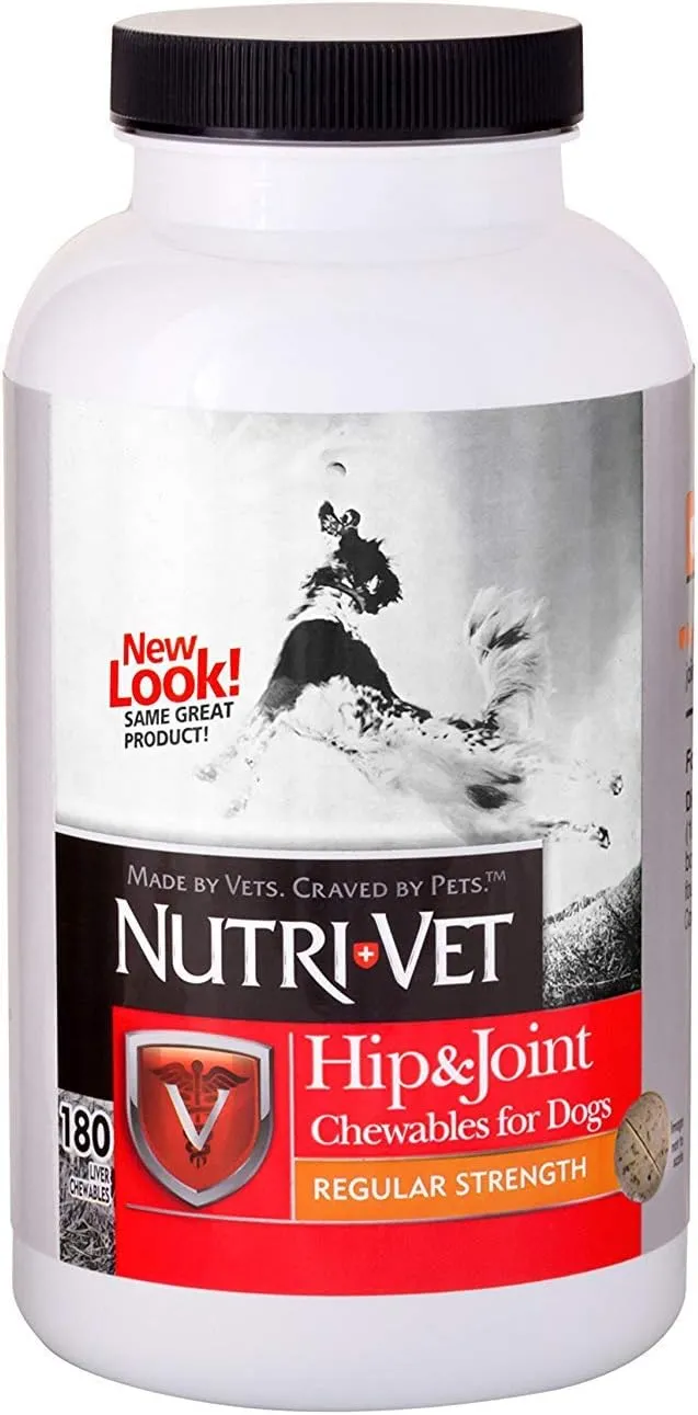 Nutri-Vet Hip & Joint Regular Strength Chewables for Dogs