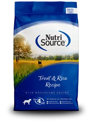 Nutrisource Trout & Rice Dry Dog Food