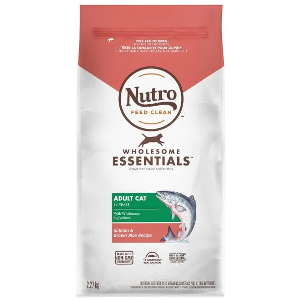 Nutro Wholesome Essentials Salmon & Brown Rice Adult Dry Cat Food