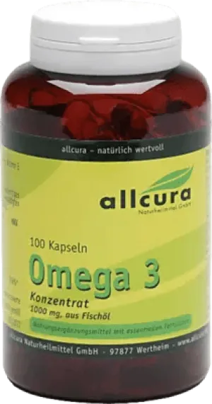 OMEGA-3 CONCENTRATE from fish oil 1000 mg capsules