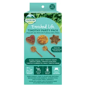 Oxbow Enriched Life Timothy Party Pack Small Animal Chews (5 pack)