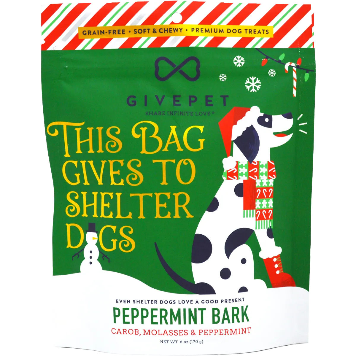 Peppermint Bark Soft Training Dog Treats