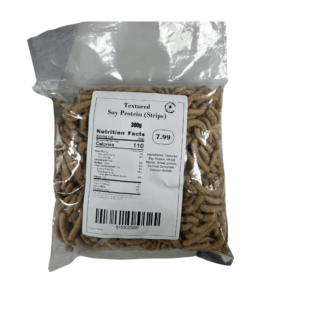 Plant Based Textured Soy Protein (Strips) 300g