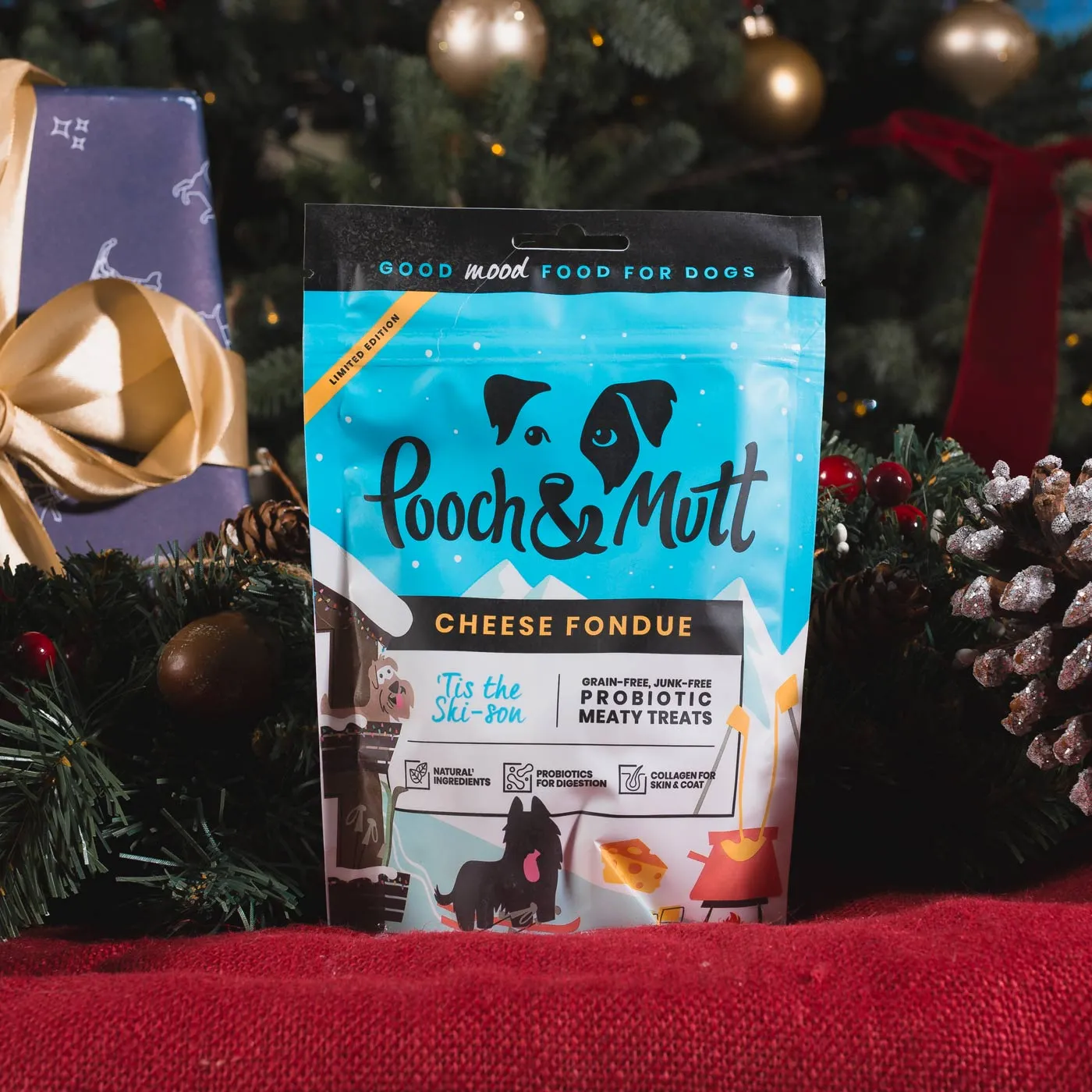 Pooch & Mutt Cheese Fondue Christmas Dog Treats